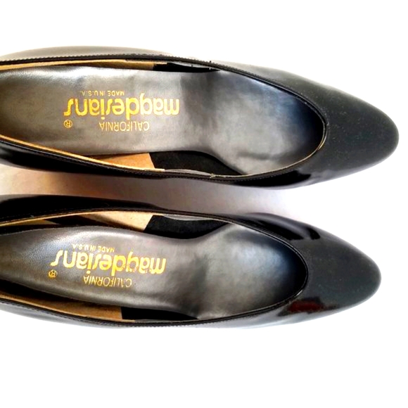 ..Magdesians Designer Metallic Wedge High Heels Shoes Trend Summer 2022 NWT - Picture 2 of 9